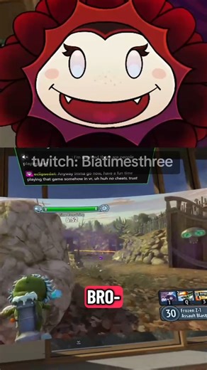 Chomper dead in VR?? #pvz #gardenwarfare #funny #sigma #fyp #gaming #viral #twitch #youtubeshorts