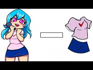 FNF Sky - Clothes = ? | Friday night funkin animation | FNF characters