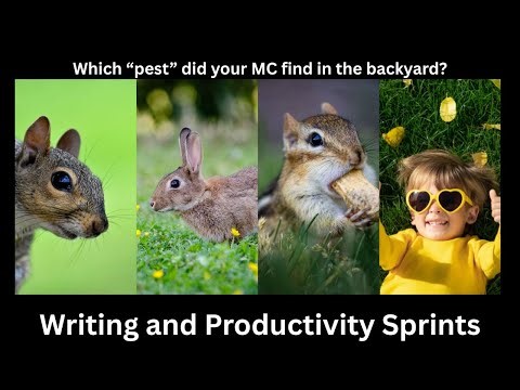 Monday Writing and Productivity Sprints, Picture Poll, and Chat Breaks for September 8th