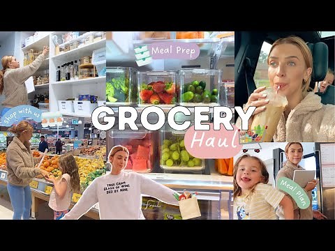 GROCERY HAUL/ Meal Plan + Plan with Me!/ Steph Pase