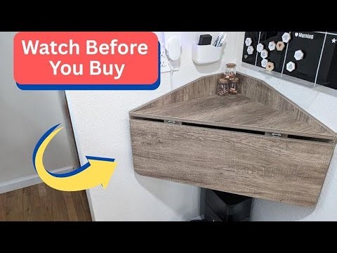Pmnianhua Floating Corner Desk Review - Watch Before You Buy!