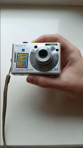 💥Camera Sony Cyber-Shot DSC-W30 digital compact💥Canon Nikon Kodak💥Y2K Nostalgia 2000s Digicam Shorts