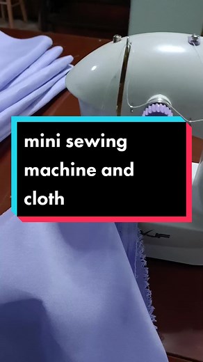 MINI SEWING MACHINE CLOTH #SewingForBeginners #TrustTheProcess #tiktokbudolfinds #mysweldobudol #tiktokfinds #homestuff #dressmaker #sewingmachine #sewing #minisewingmachine #tela #cloth