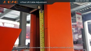 16 reactions | How to adjust properly the cables of a EAE 4 post lift? Watch the video. www.eae-ae.com | EAE Automotive Equipment | Facebook