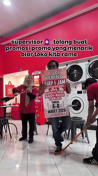 Konten Kreatif untuk Toko Laundry di Surabaya
