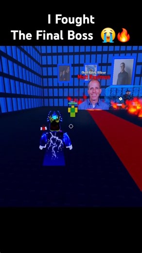 I Fought The Final Boss 😭🔥 #roblox #trend #viral