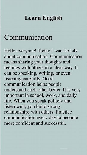 Improve Your Communication Skills in English!🗣️✨ Speak with confidence every day. #businessenglish
