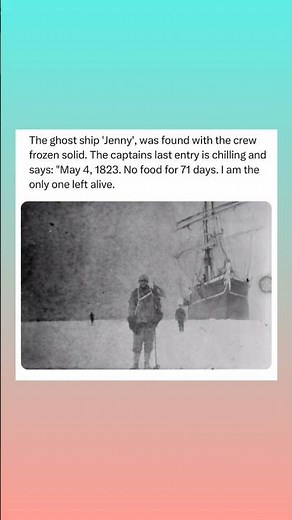 *"The legend of the Ghost Ship Jenny - a 200-year's-old maritime mystery"*#shorts