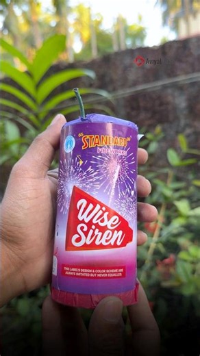 Standard Fireworks Wise Siren | 7 Shot Whistle Fireworks | Diwali 2026 Fireworks