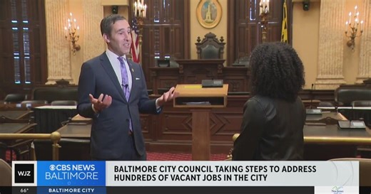 Baltimore City leaders taking steps to address hundreds of vacant jobs