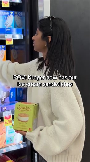 31K views · 71 reactions | Use the grocery locator on our website to find ’em near you!  P.S. Sandwiches are available nationwide and J-Bars are at Roundy’s, Mariano’s, King Soopers, Frys, Fred Meyer, Ralphs, QFC, and Smith’s! | Jeni's Splendid Ice Creams | Facebook