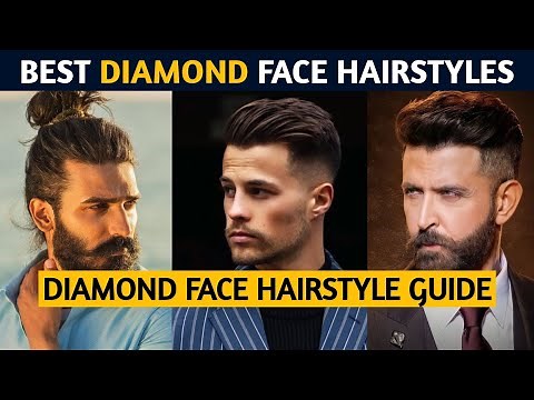 5 Best Hairstyles For Diamond Face Shape | Diamond Face Hairstyles For Men | Hairstyle For Men