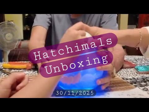 Hatchimals Unboxing Alive Mystery Hatch