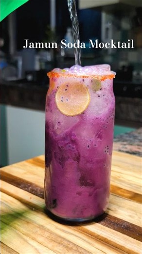 Refreshing Jamun Soda |Jamun Mojito #jamunseason #jamundrink #summerdrink #trending #viral #healthy