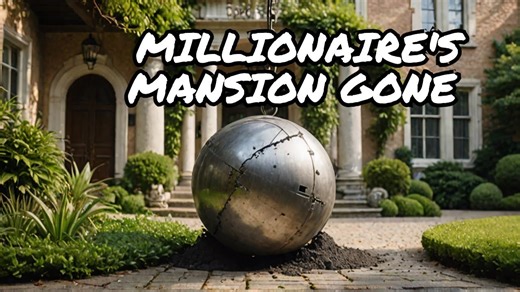 Millionaires’ Abandoned Mansion Demolition — The End of an Era
