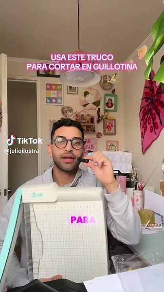 Truco para cortar perfecto con tu guillotina