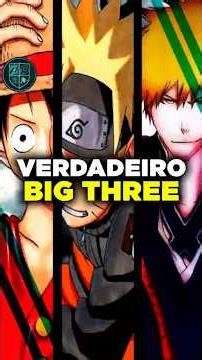 O VERDADEIRO BIG THREE DOS ANIMES