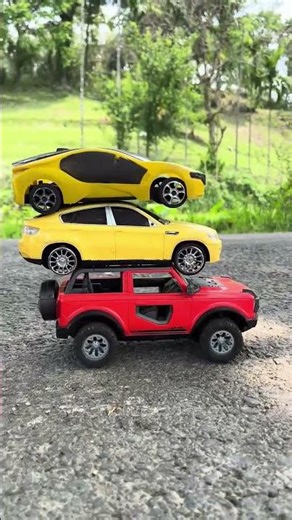 Best 3 Remote Control Car 🚗 Shock Test 😱 Kaun Hai No.1? #shorts