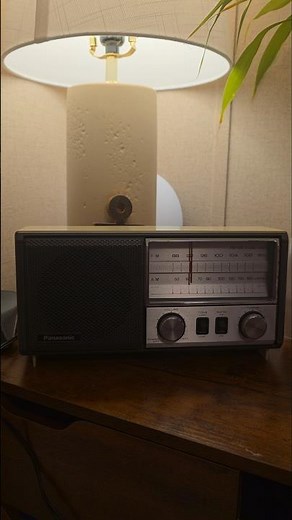 Vintage Panasonic AM/FM Radio Restored
