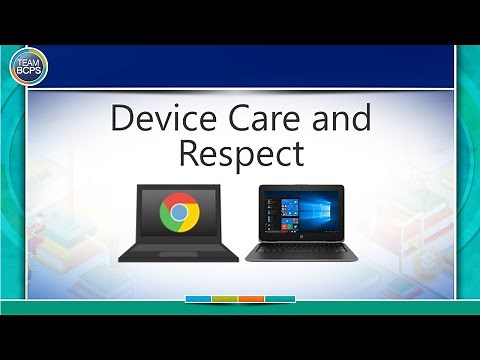 Chromebook - Device Care & Respect (Secondary)