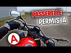JE PASSE MA PASSERELLE A !😰 {Permis moto}