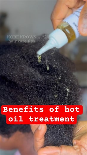 Hot oil treatment