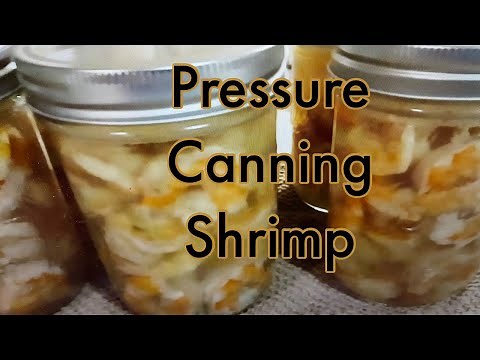 2203~ Pressure Canning Shrimp!