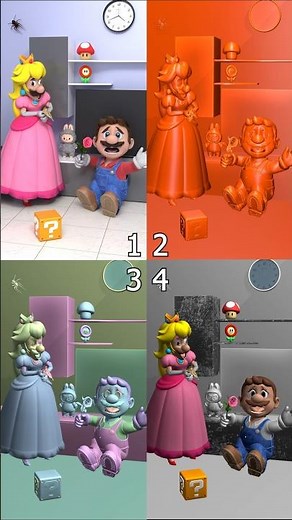 Luigi You Are So Beautiful 😂 - TirMat Animation - Mario Compilation