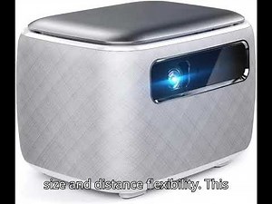 “Portable LED DLP Projector for 4K & 1080P – Smart Home Theater Outdoor Projector”