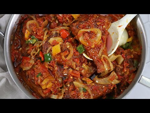 PERFECT NIGERIAN FISH STEW - NIGERIAN PARTY FISH | PEPPERED FISH