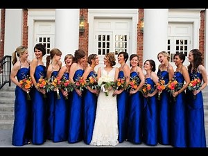 Blue Bridesmaid Dresses & Gowns