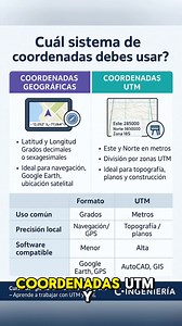 🤨Que sistema de coordenadas debes usar? #GoogleEarthPro #TopografíaDigital #TopografíaConGoogleEarth #LevantamientoTopográfico #CoordenadasUTM #Georreferenciación #MapasTopográficos #CartografíaDigital #GoogleEarthParaIngenieros #CursoDeTopografía #TopografíaPerú #ModelosDelTerreno #TopografíaModerna #AnálisisTopográfico #IngenieríaTopográfica #GoogleEarthTopografía #PlanoDeUbicación #HerramientasGIS #TopografíaEnObra #Geolocalización | C-Ingeniería