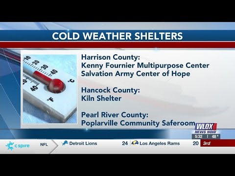 UPDATE: More cold weather shelters to open ahead of hard freeze