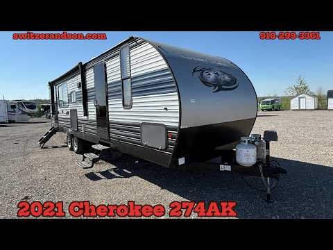 2021 Cherokee 274AK! #rvsalestulsa #tulsarvsales #rvservicetulsa #rvlife #forestrivercherokee