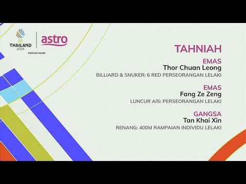 [Promo] Astro Arena • TAHNIAH TEAM MALAYSIA