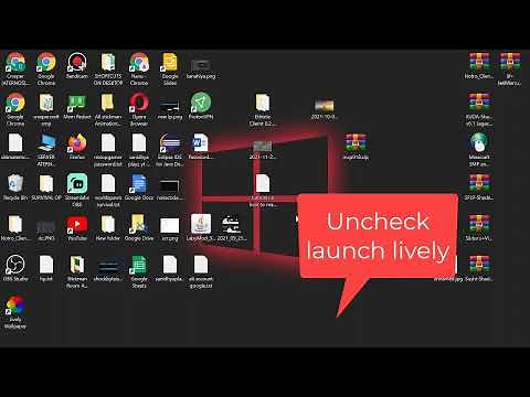 How to Apply Fluid v2 Wallpaper using Lively in Windows 10!