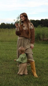 Dear Journal, The fall equinox came, filling in the fields with goldenrod and fleabane. It is still hot here in the days, but the mornings and evenings are cool and temperate. We often spend them with hot drinks and sweaters. Haddie wants to be carried and doted over constantly. She loves to squeal like a little piglet. She is so fond for mama still. My favorite smell is that of her curls at the back of her head. Everything feels like a ceremony lately—all of the human things like toting babies 