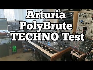 Arturia PolyBrute Synth on Melodic Techno Track.( With link to download the presets for FREE )