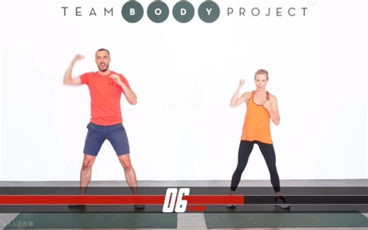 【body project】25分钟全程站立低冲击有氧燃脂训练中强度 适合所有人 大体重燃脂 小体重塑形 膝盖友好