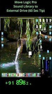 Move Logic Pro Sound Library to External Drive (60 Sec Tip) 🔥