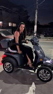O quadriciclo elétrico E-Cross é pra quem precisa ter sua mobilidade de volta!