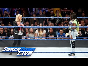 Alexa Bliss interrupts injured SmackDown Women's Champion Naomi: SmackDown LIVE, Feb. 14, 2017