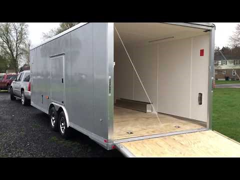 Neo Aluminum Enclosed Car Hauler Trailer