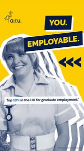 You’re going places – and we’ll help you get there. Join a university ranked in the top 10% of the UK for graduates in employment. | Anglia Ruskin University