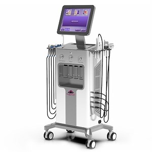 Aparat Facial Oxigen Revive II Hidroxigen RF Cooling Indepartare Puncte Negre, Hydra si Diamond Dermoabraziune, Curatare, Hidratare, Lifting Saloane, Indepartarea Acneei, Oxy Spray RF - eMAG.ro