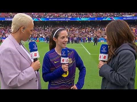 One of the most special moments' Aitana Bonmatí returns for Barcelona at Camp Nou after broken leg