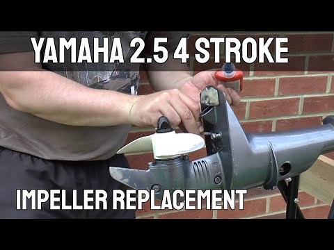 Yamaha 2.5hp 4 Stroke Outboard Motor Impeller Replacement