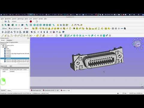 #freecad step datei bearbeiten #anleitung #tutorial #beispiel maschinenbau cad arch part cad