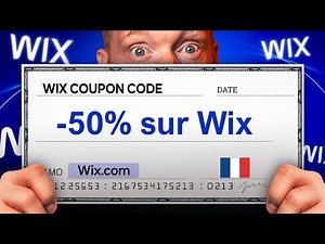 Wix Réduction: Comment obtenir -50% sur votre plan Wix (Offre Wix) ✅