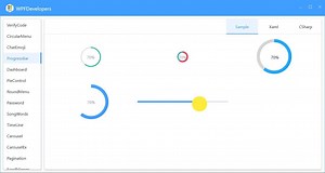 WPF 实现圆形进度条